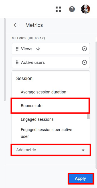 Tambahkan Bounce Rate Pada Halaman Report Google Analytics