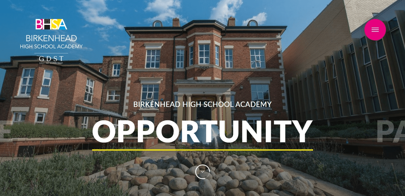 Website Birkenhead High School Academy