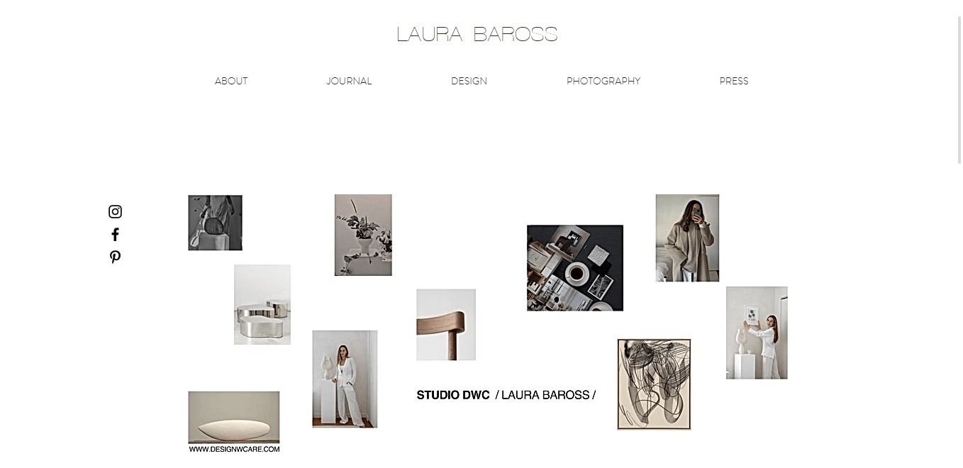 Website Laura Baross