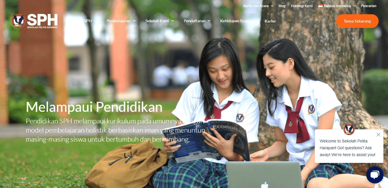 Website Sekolah Pelita Harapan